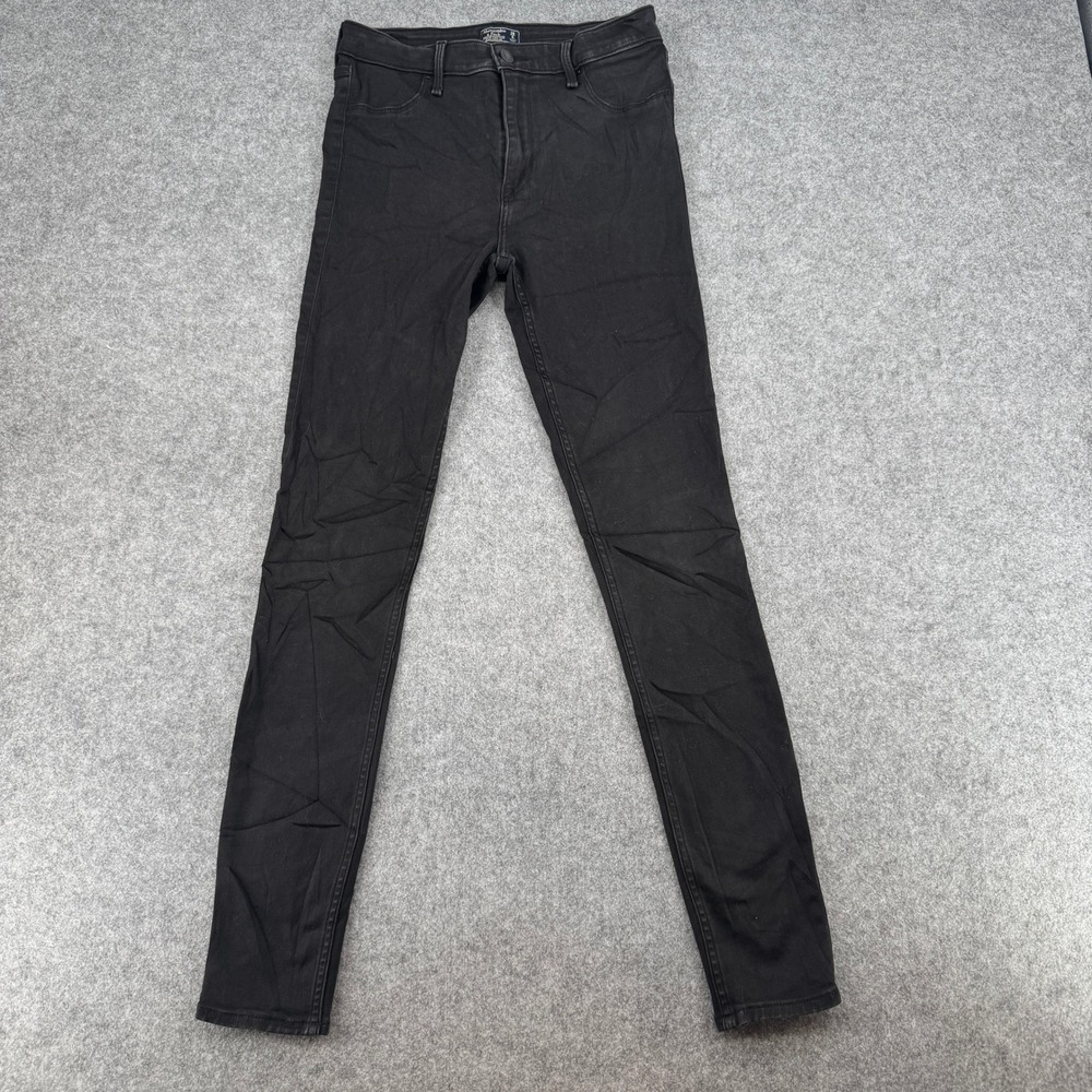 Abercrombie & Fitch Jean Legging Womens 28 6L Simone High Rise Black EUC